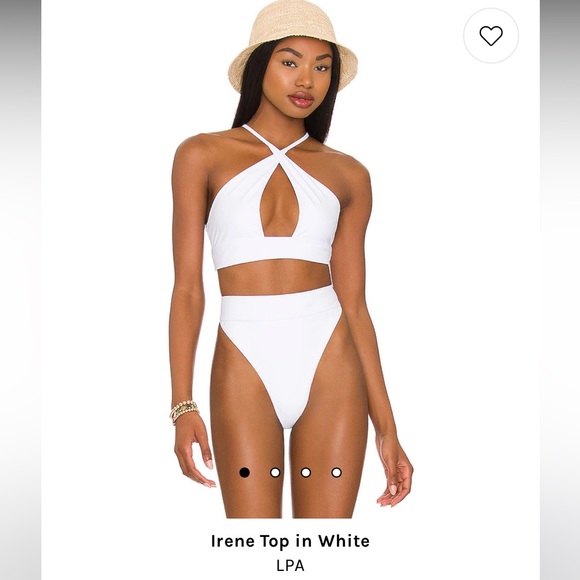 Irene Top in White XXS by LPA - NWT! Never worn, new with tags - Picture 5 of 5